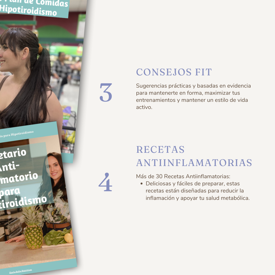 Guía Antiinflamatoria para Hipotiroidismo