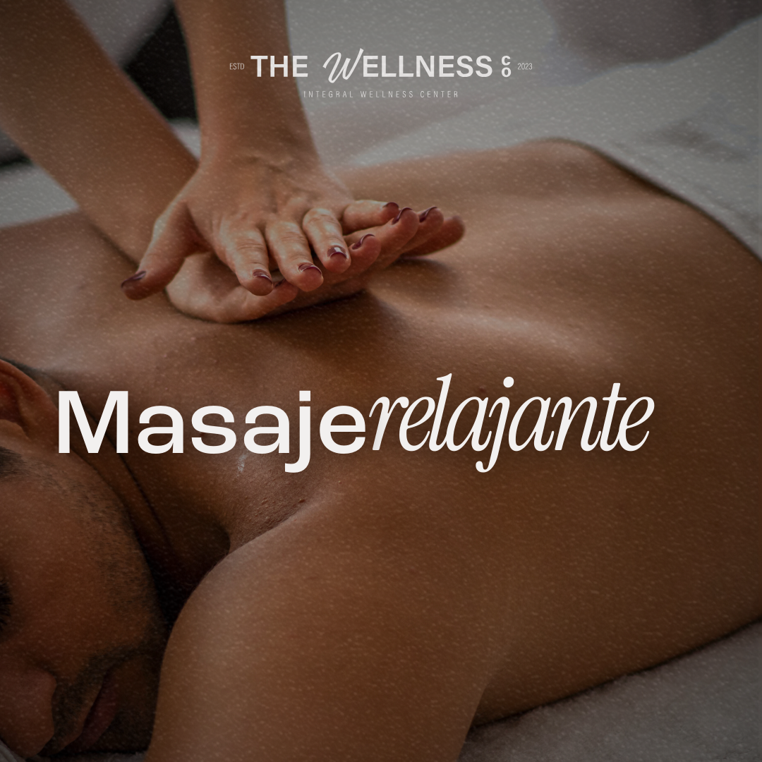 Masaje Relajante 60 minutos